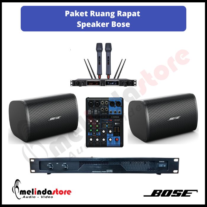 Paket Sound System Ruang Rapat Speaker Bose DM6SE | 2 Speaker Paket Sound System Ruang Rapat Speaker Bose DM6SE | 2 Speaker